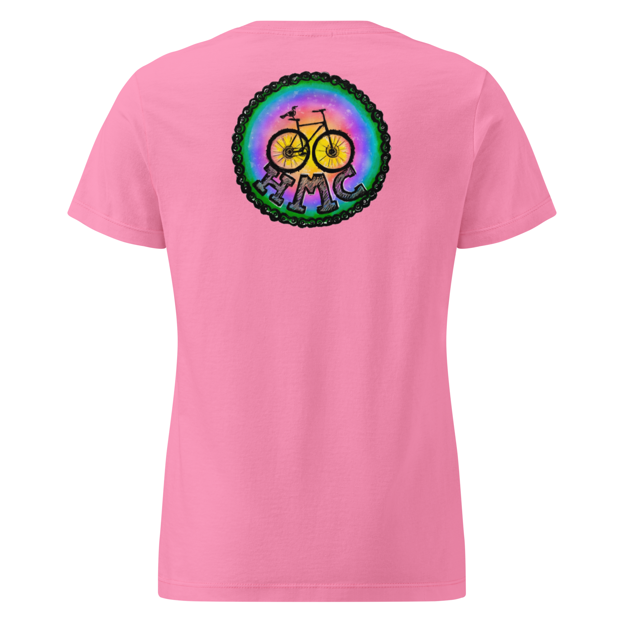 Pink Women’s basic softstyle t-shirt HMC Crow