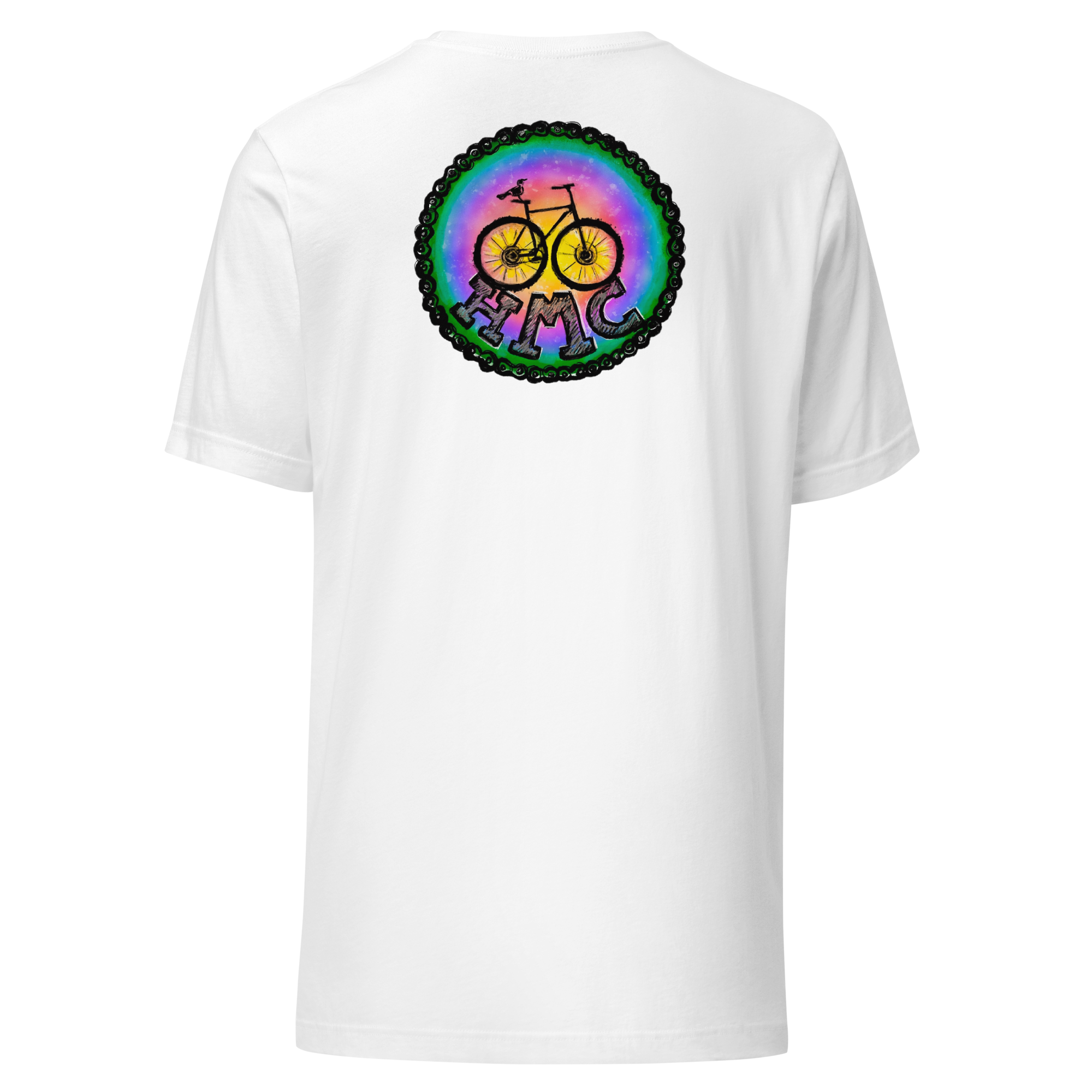 Unisex T-Shirt HMC Crow Front and Back back