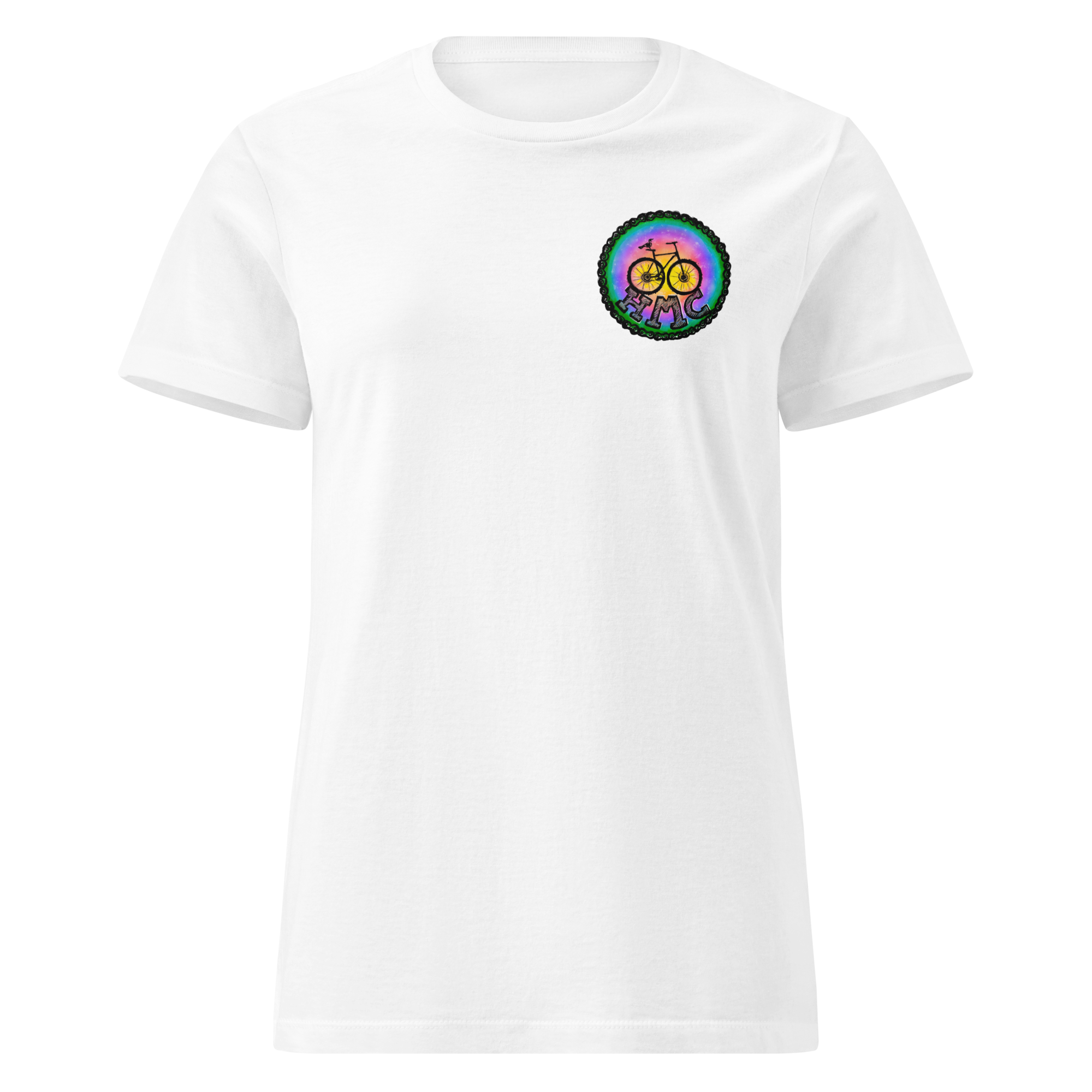 Women’s Basic Softstyle T-Shirt HMC Crow Front and Back